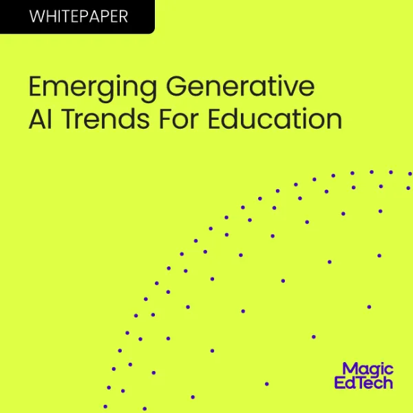 Emerging Generative AI Trends For Education